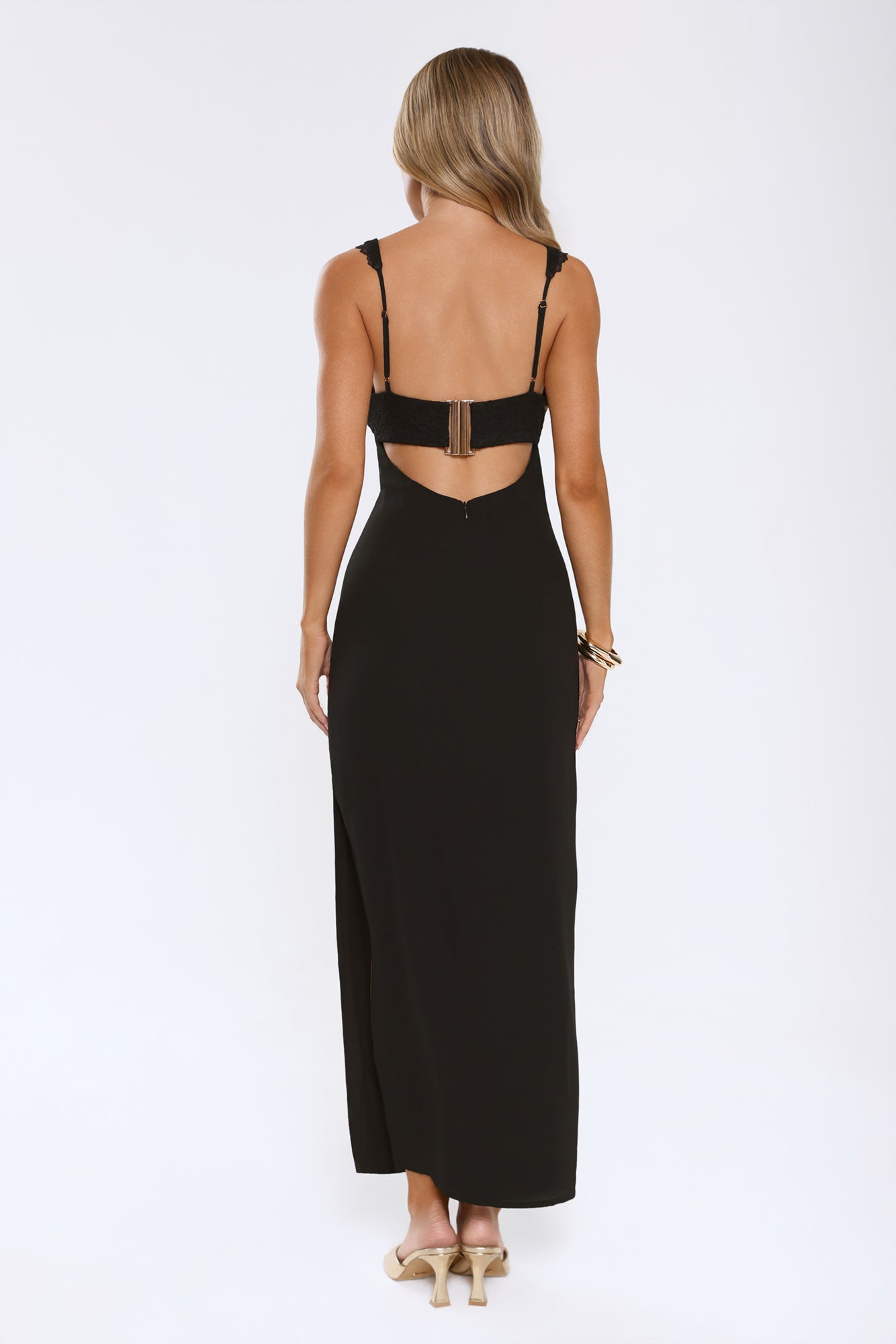 Heatwave Honey Maxi Dress Black