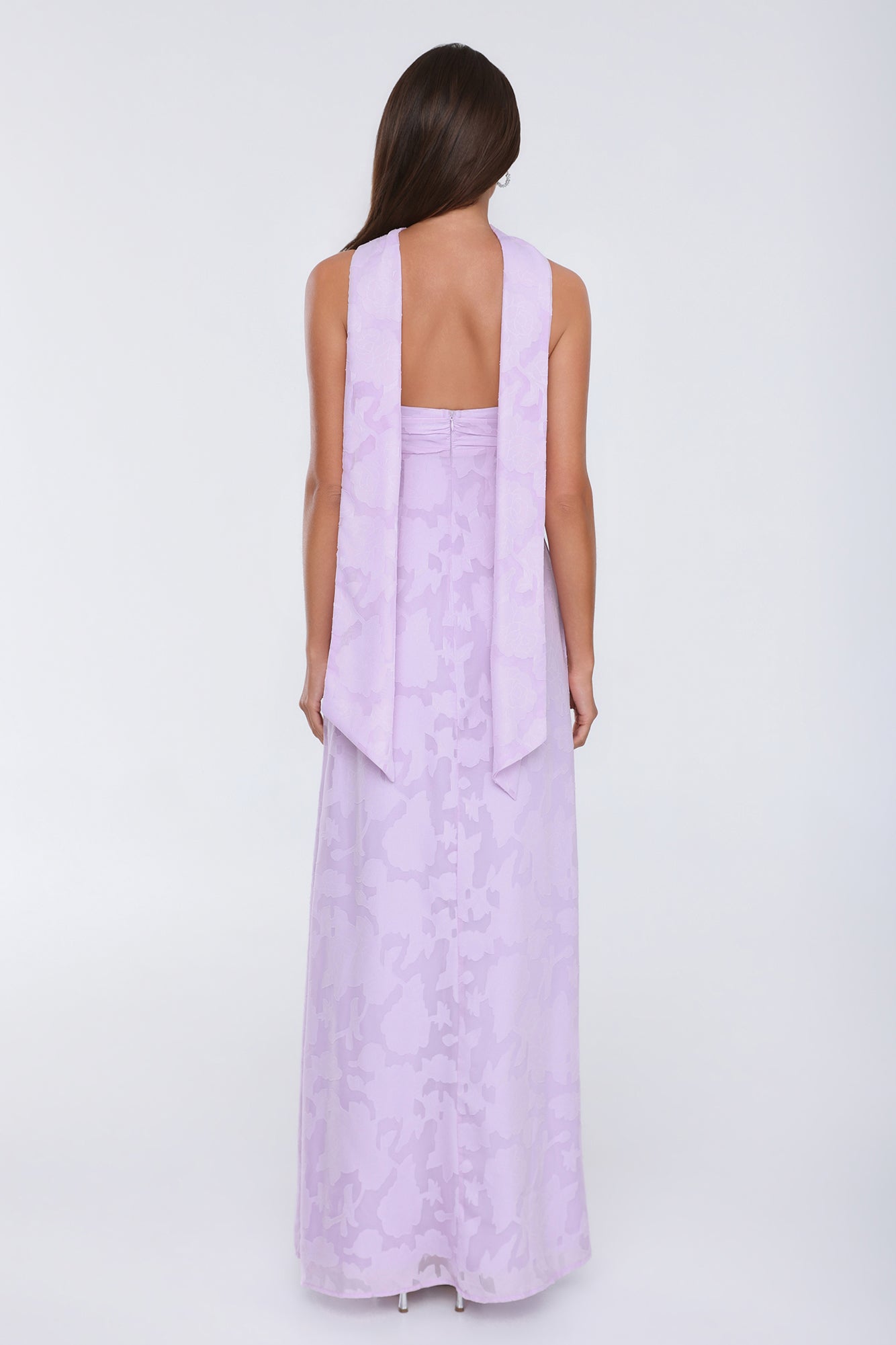 Flirt With Fire Maxi Dress Lilac