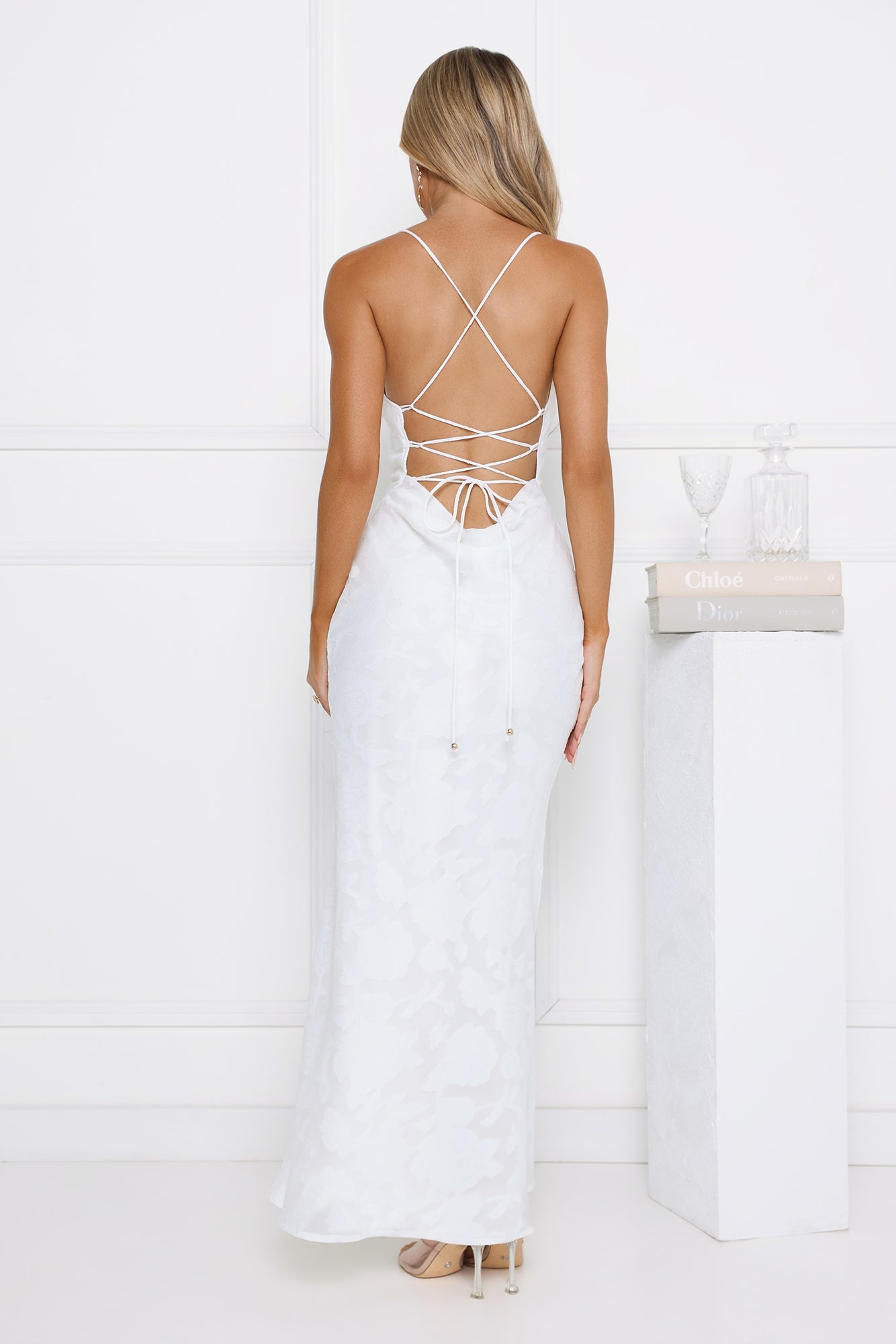 Bridge To Wonderland Maxi Dress White