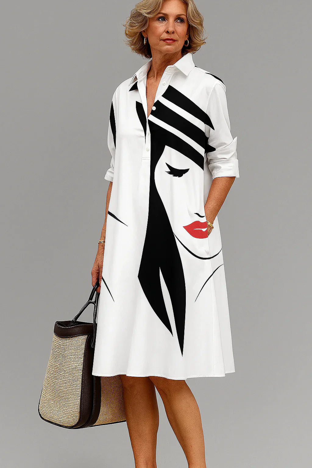 Kayla | Stylish and Carefree Midi Dress
