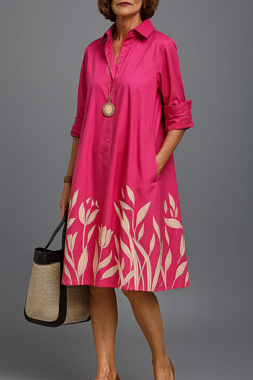 Kayla | Stylish and Carefree Midi Dress