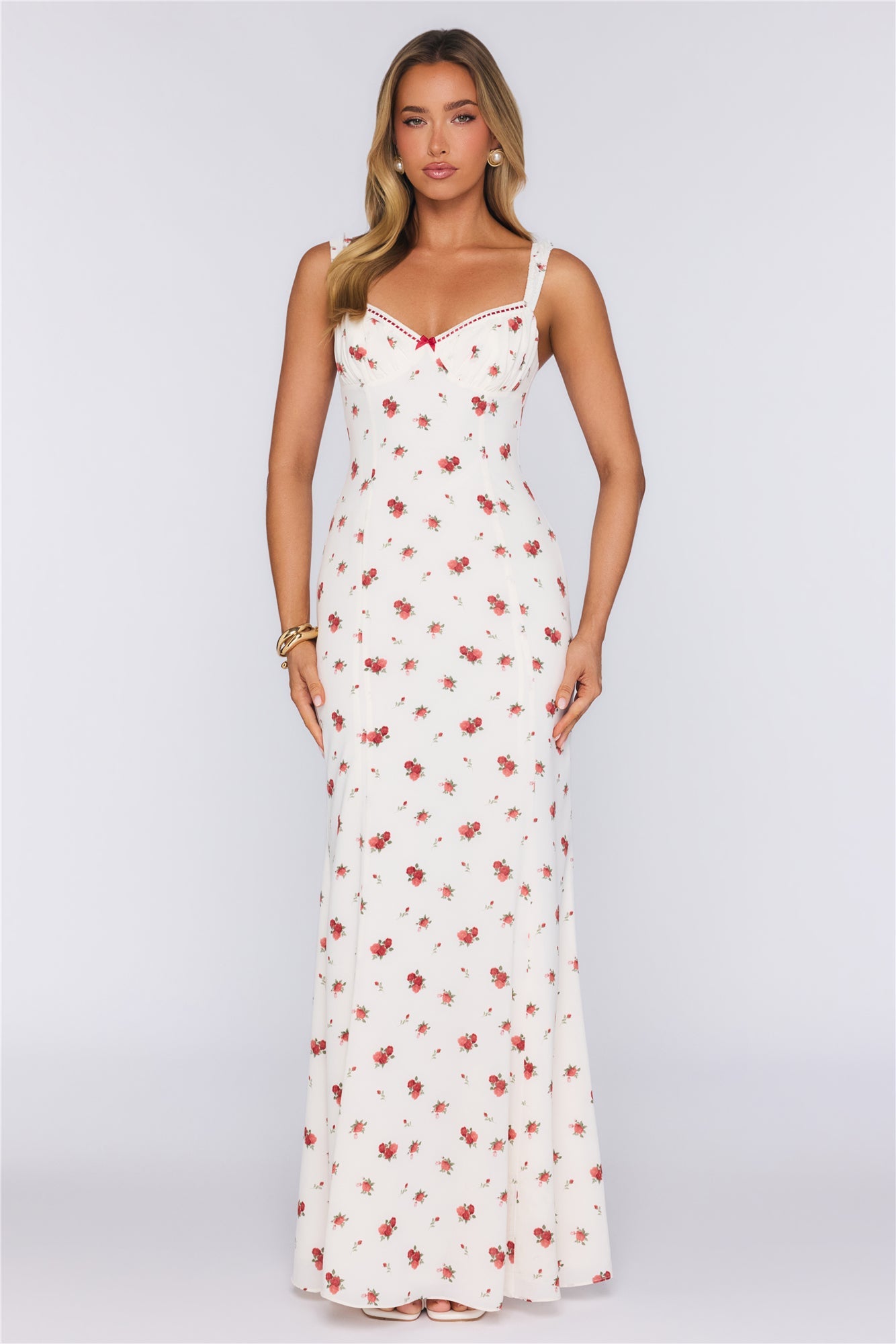 She Blossoms Maxi Dress Floral