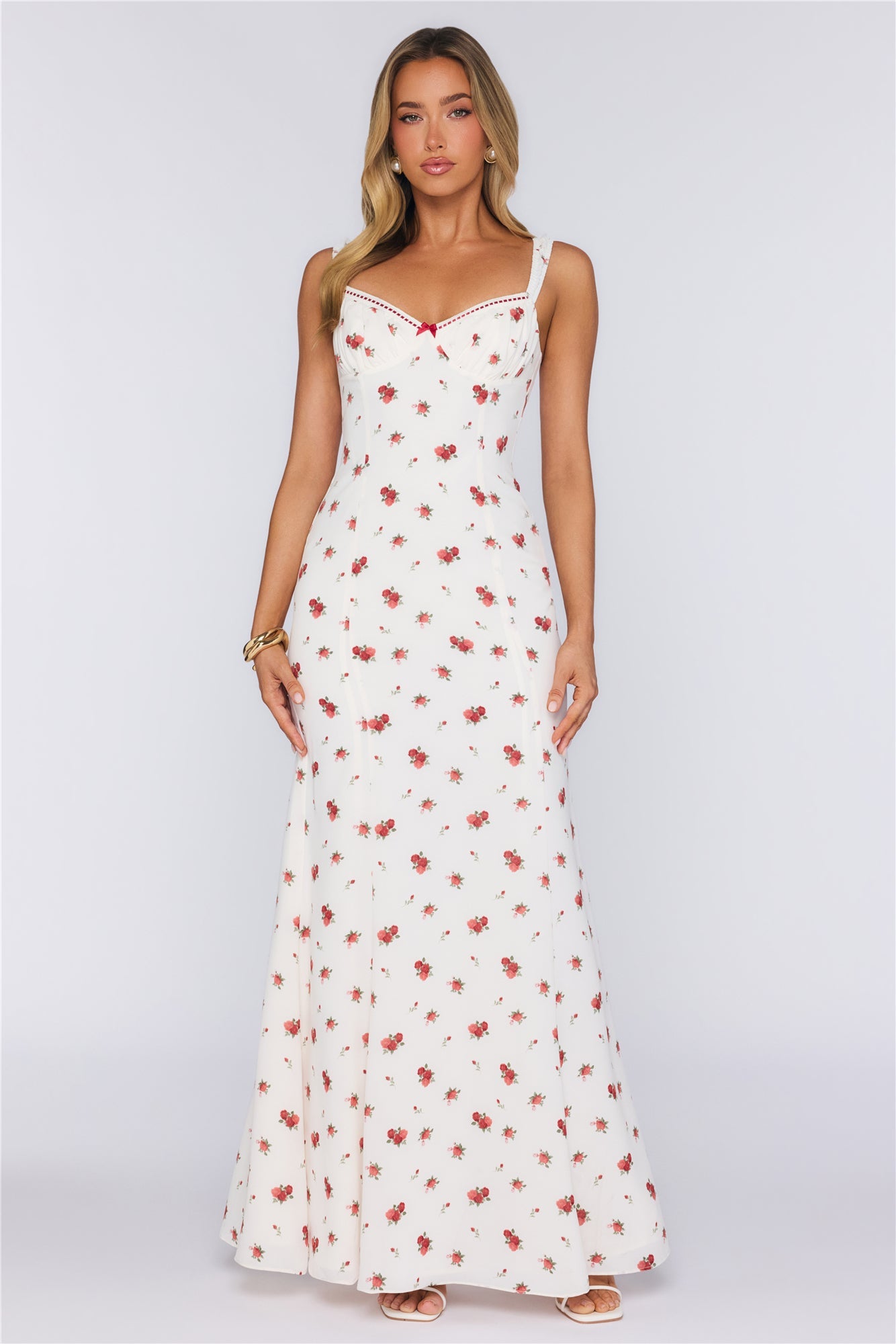 She Blossoms Maxi Dress Floral