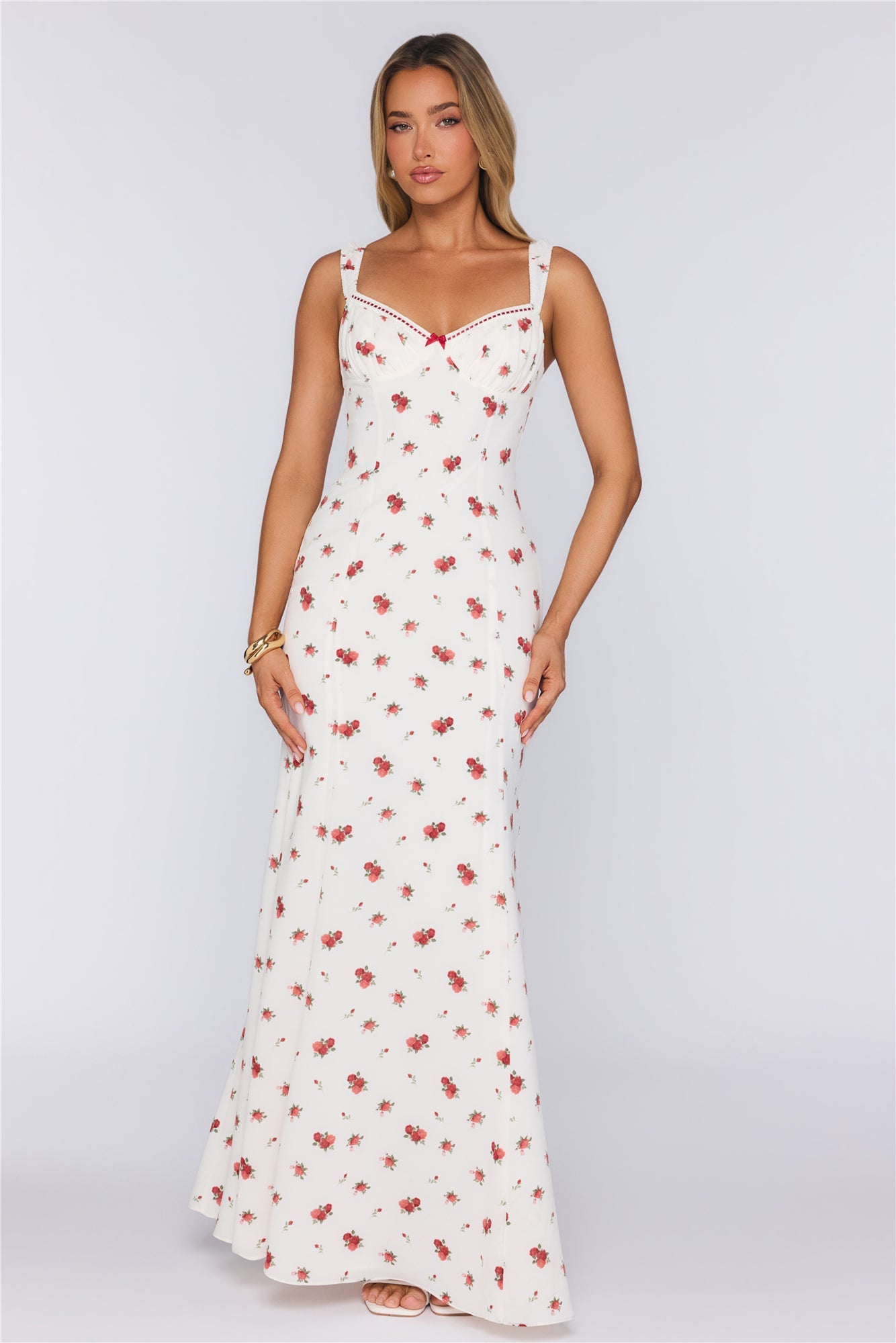 She Blossoms Maxi Dress Floral