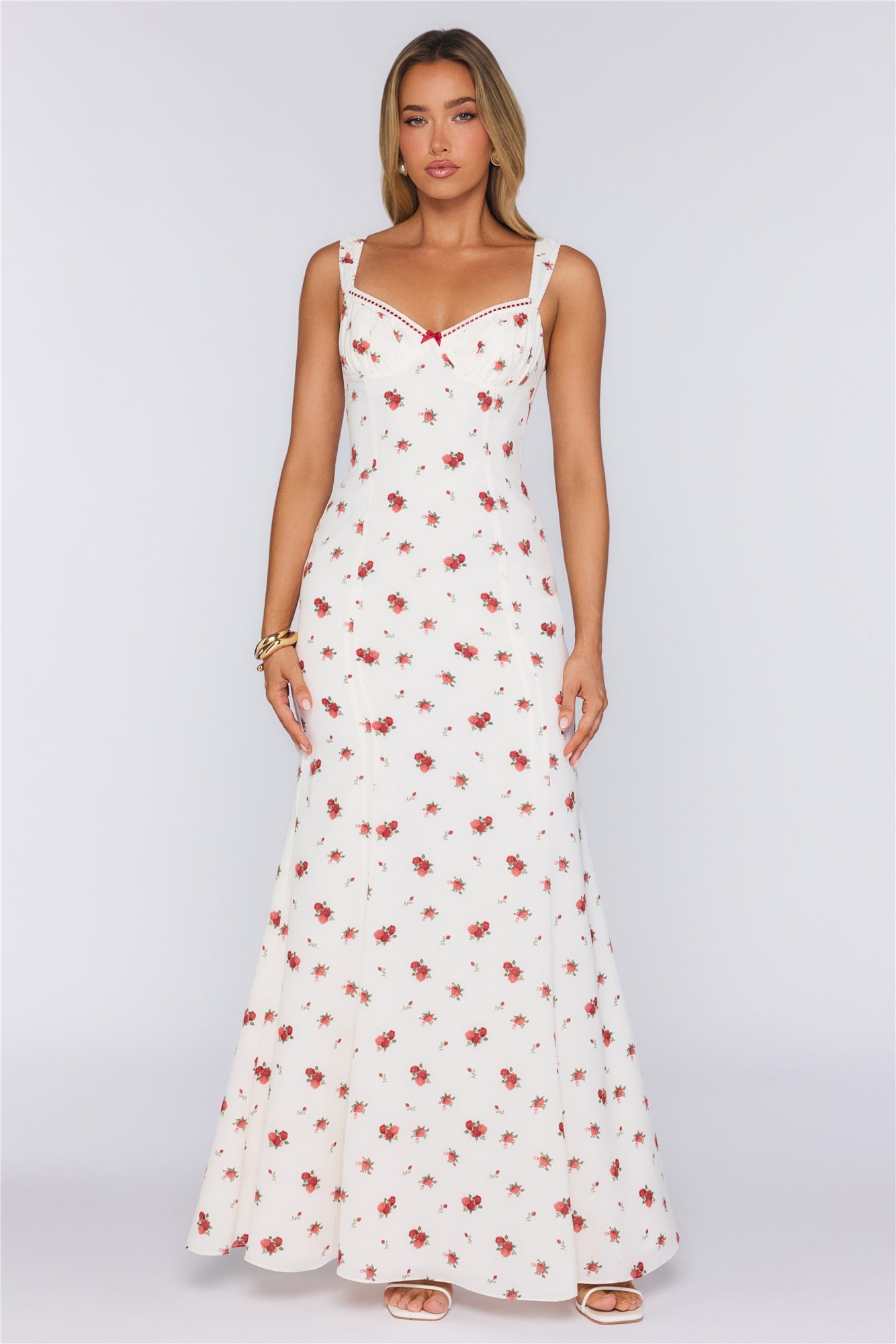 She Blossoms Maxi Dress Floral