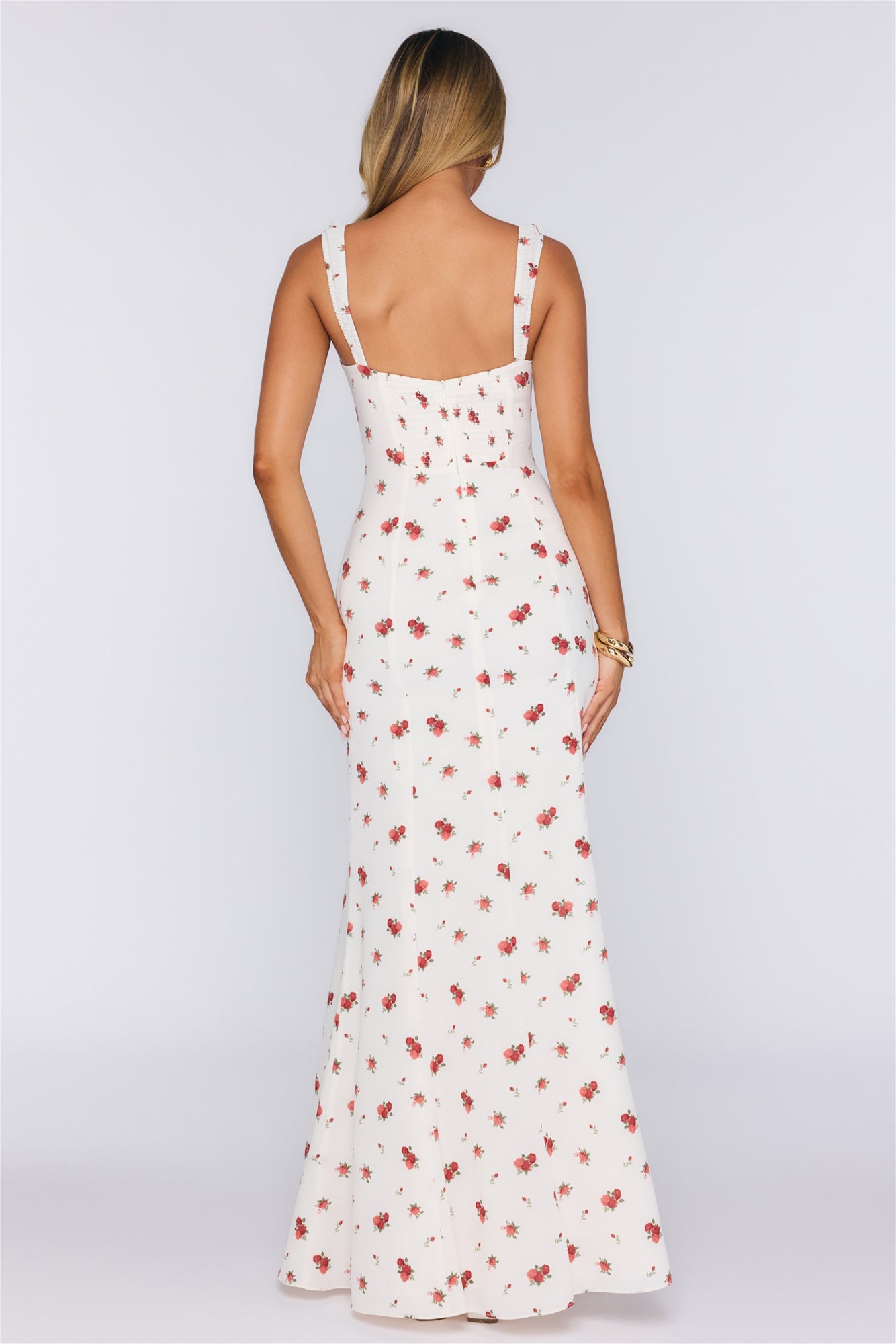 She Blossoms Maxi Dress Floral