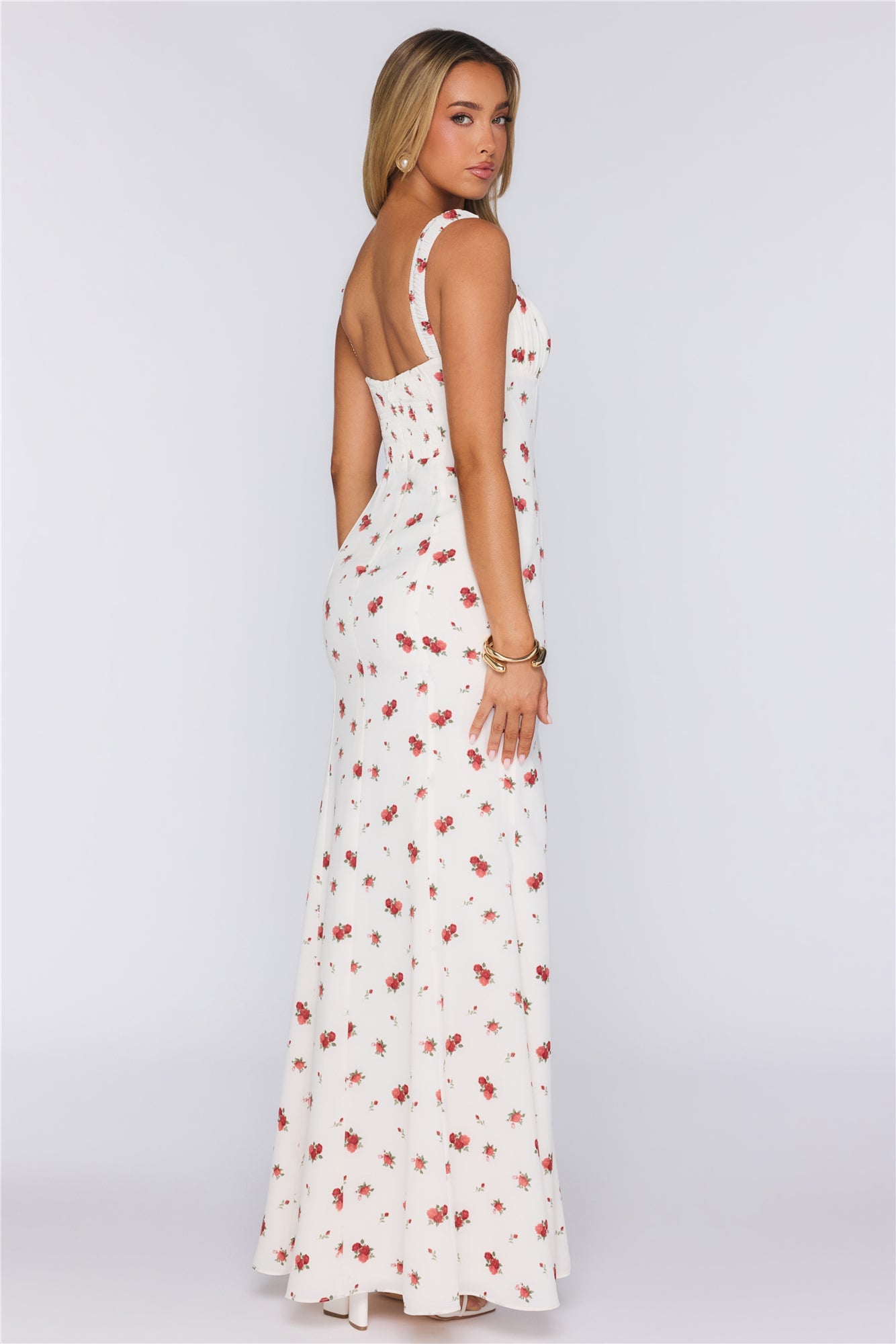 She Blossoms Maxi Dress Floral