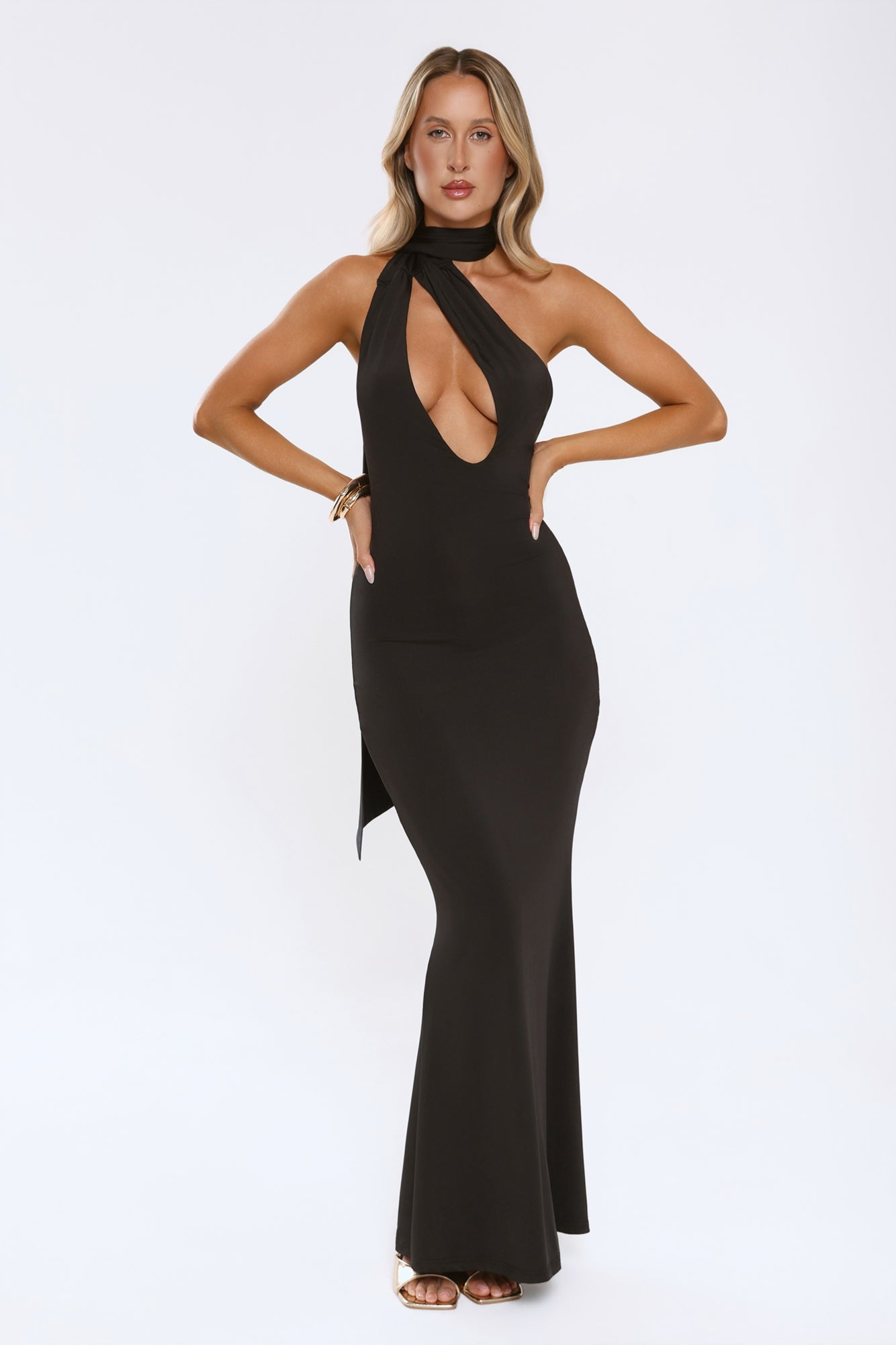 Main Sight Maxi Dress Black