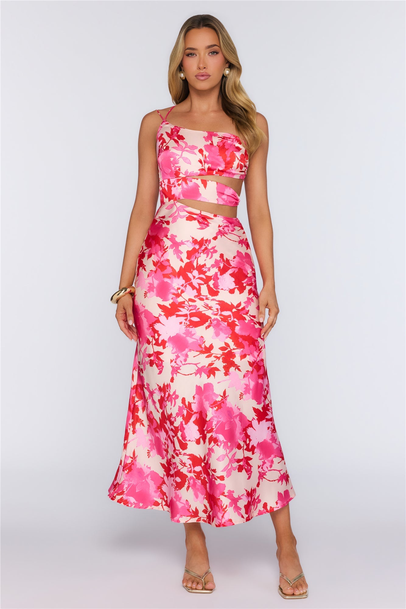 Follow My Heartbeat Maxi Dress Floral