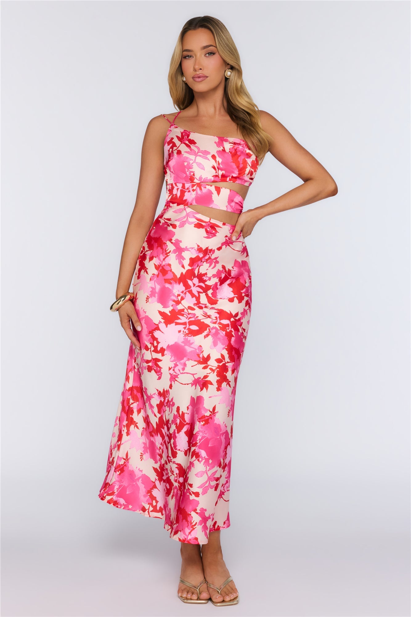 Follow My Heartbeat Maxi Dress Floral
