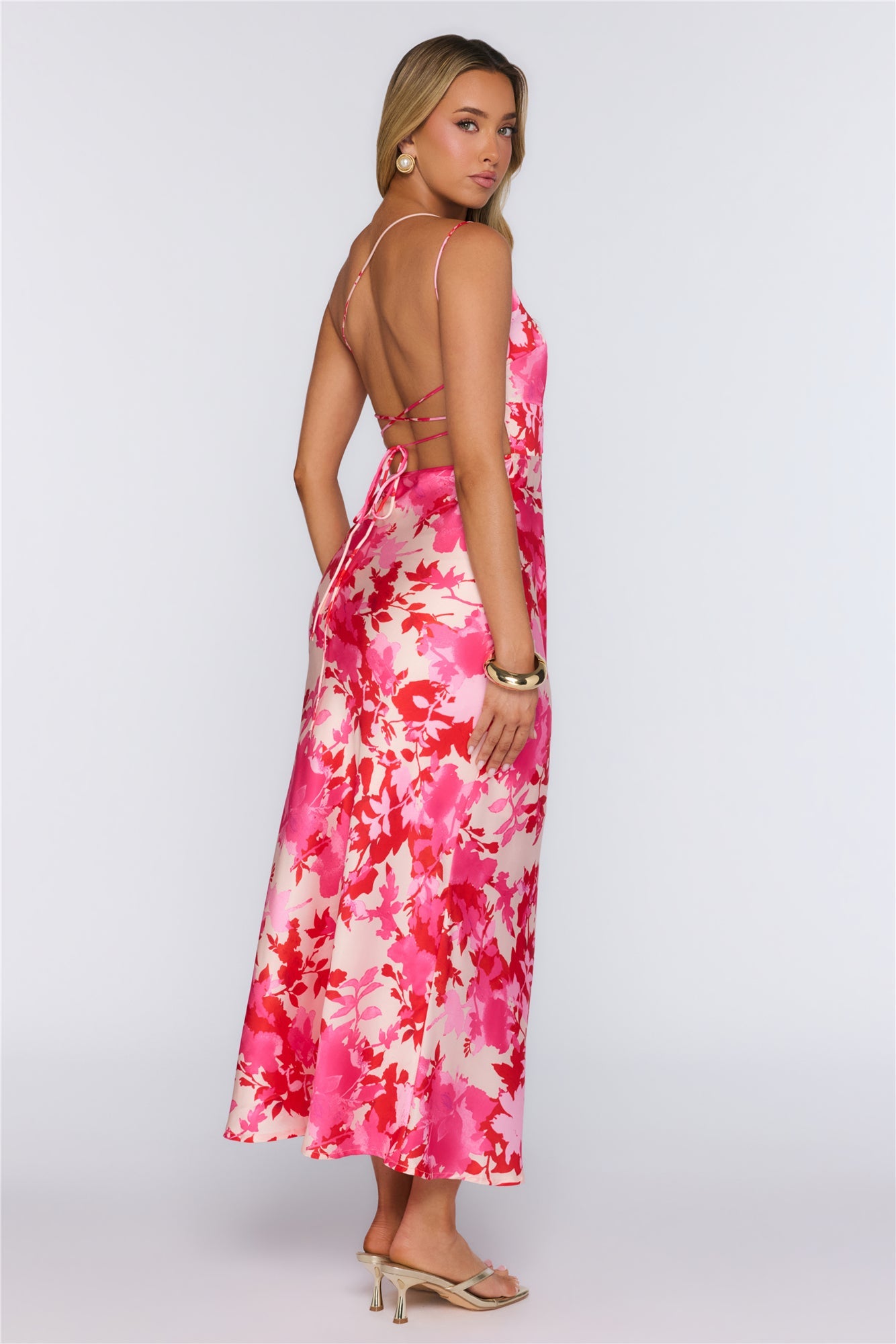 Follow My Heartbeat Maxi Dress Floral
