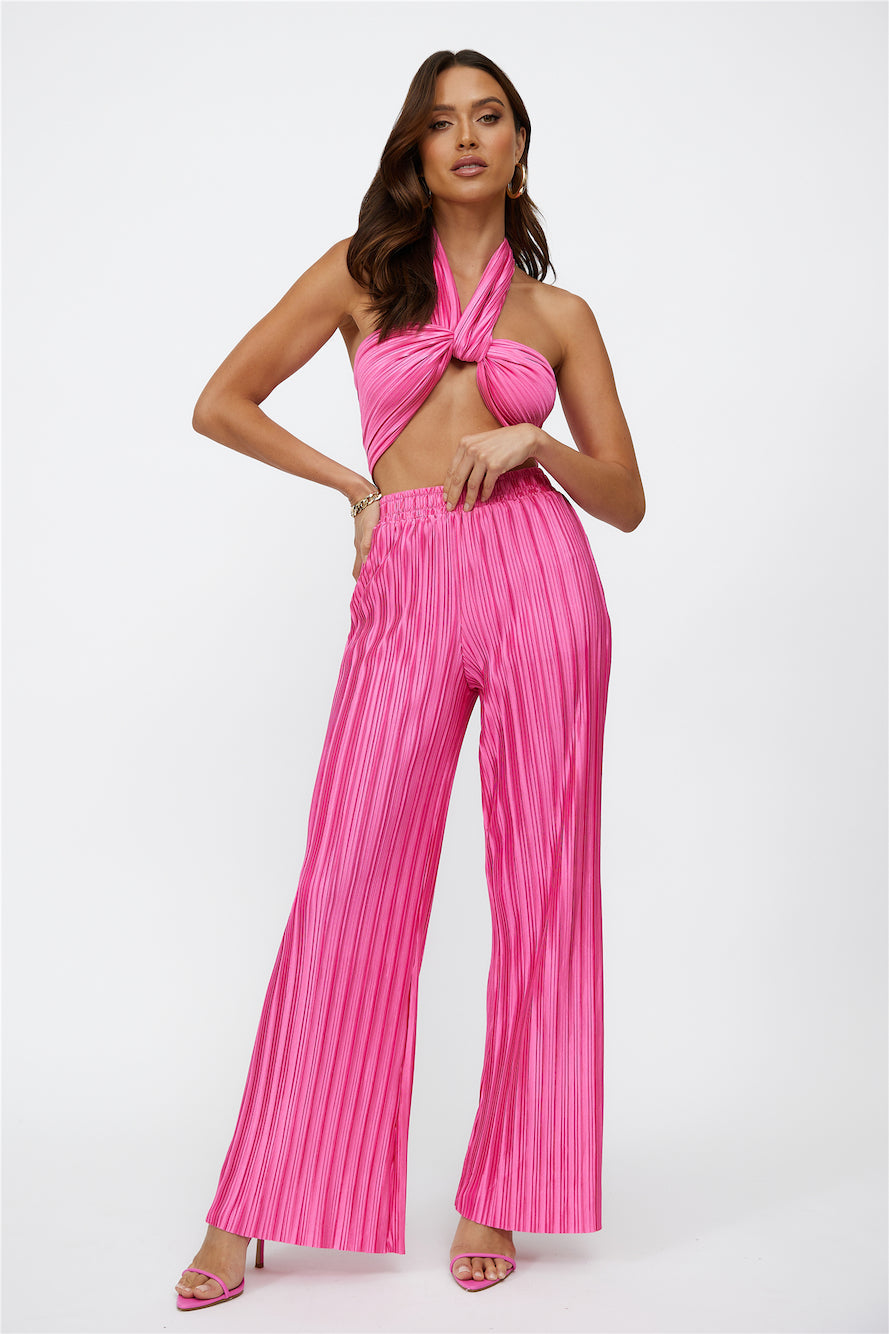 Set Heart Pants Pink