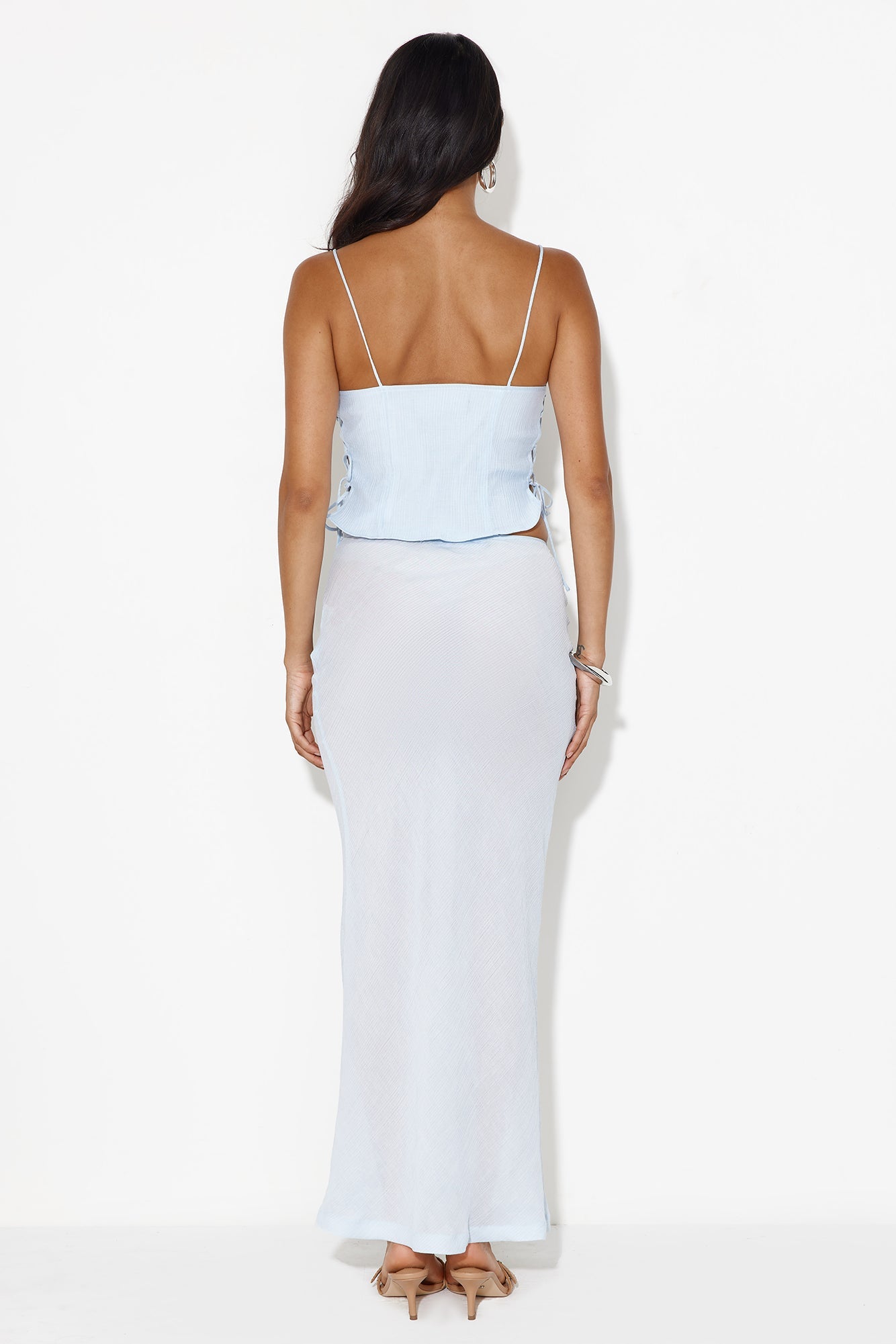 LIONESS Endless Cami Pale Blue