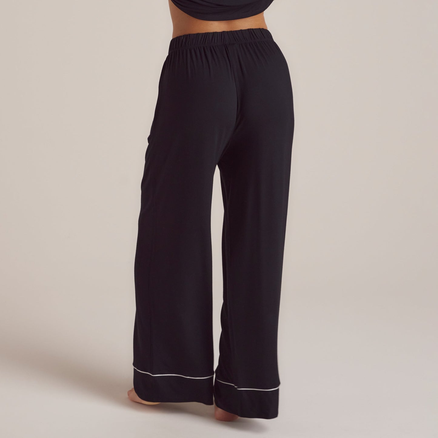 Modal Pyjama Bottoms - Black