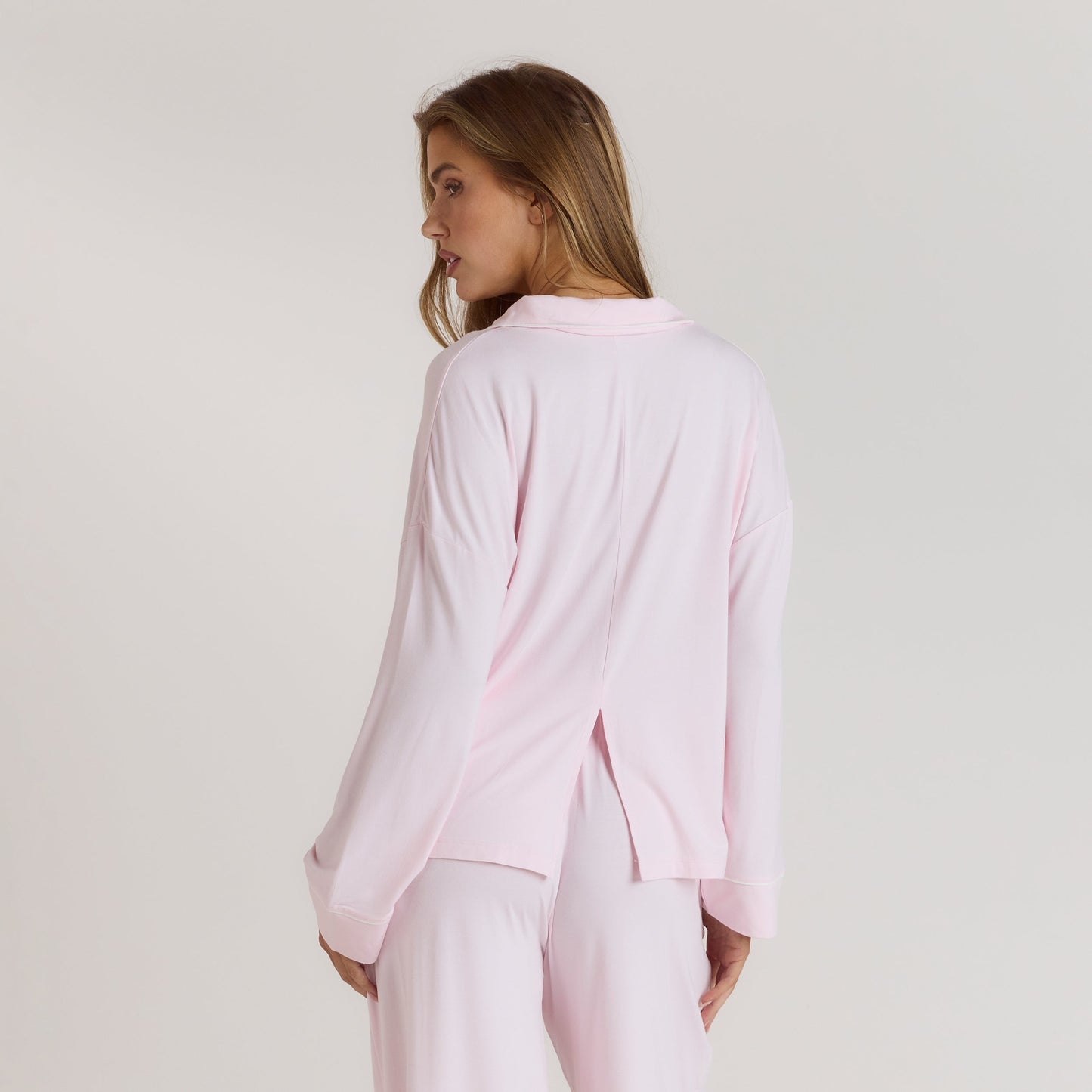 Modal Pyjama Shirt - Pink