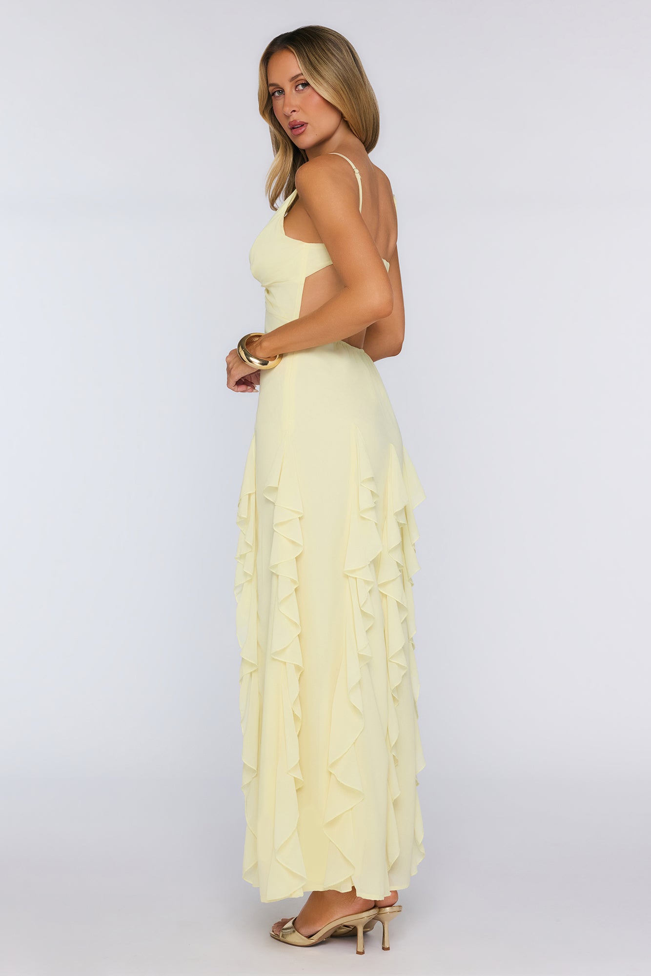She’s Everything Maxi Dress Yellow
