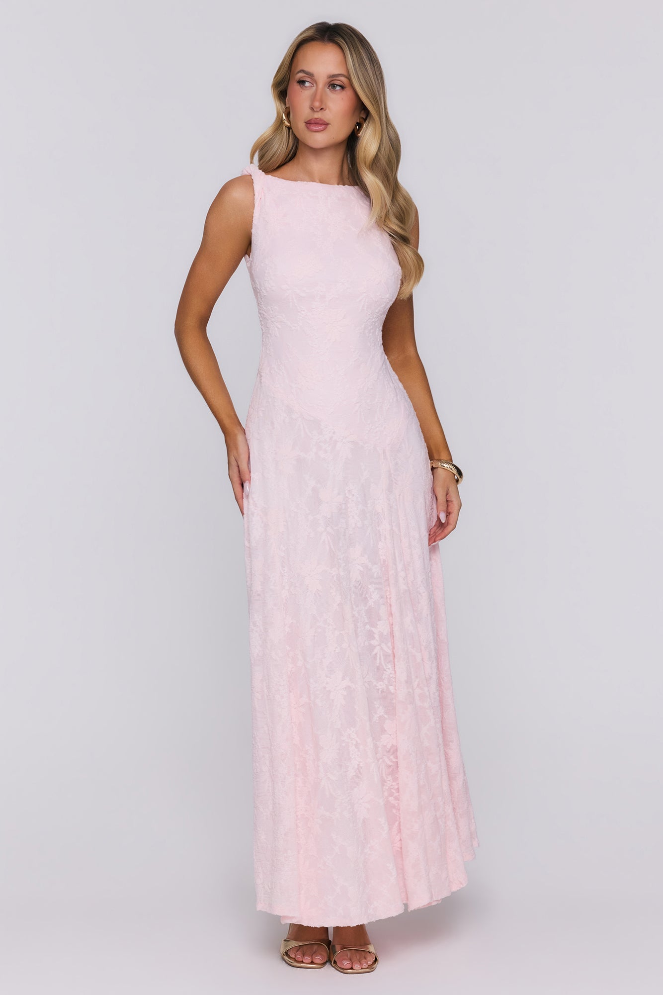 Charmed By You Maxi Dress Pink