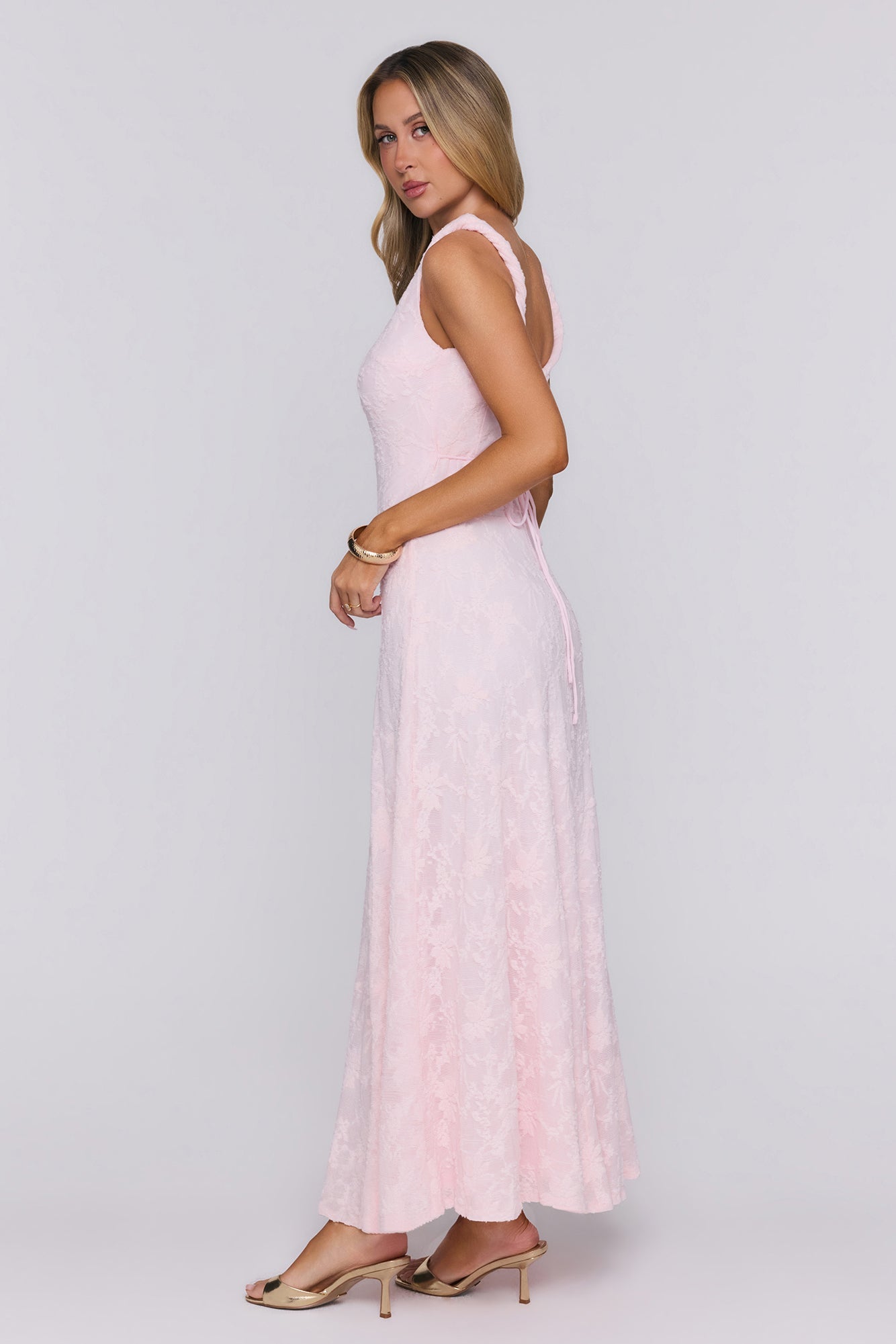 Charmed By You Maxi Dress Pink
