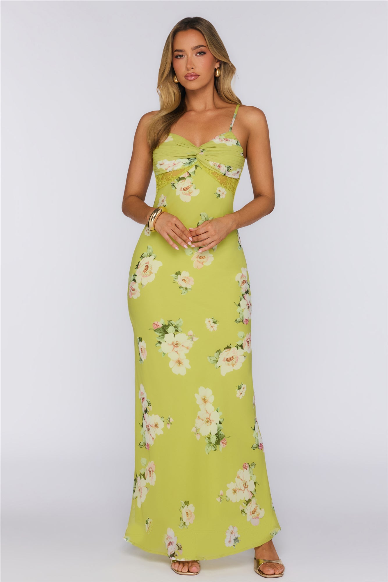 The Standard Is Her Maxi Dress Lime