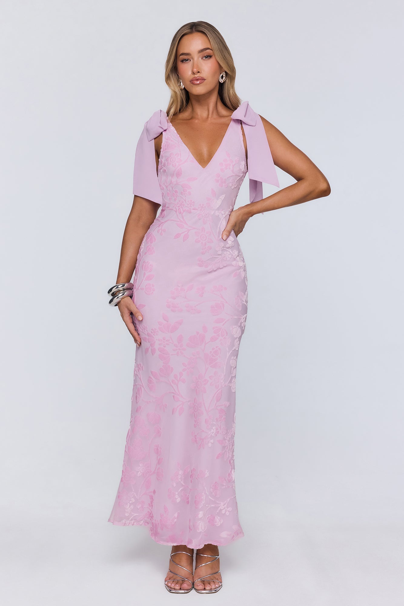 Moment Is Yours Maxi Dress Pink