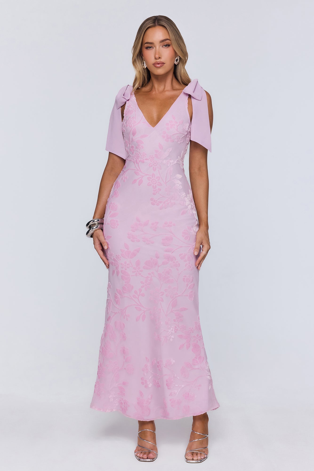 Moment Is Yours Maxi Dress Pink
