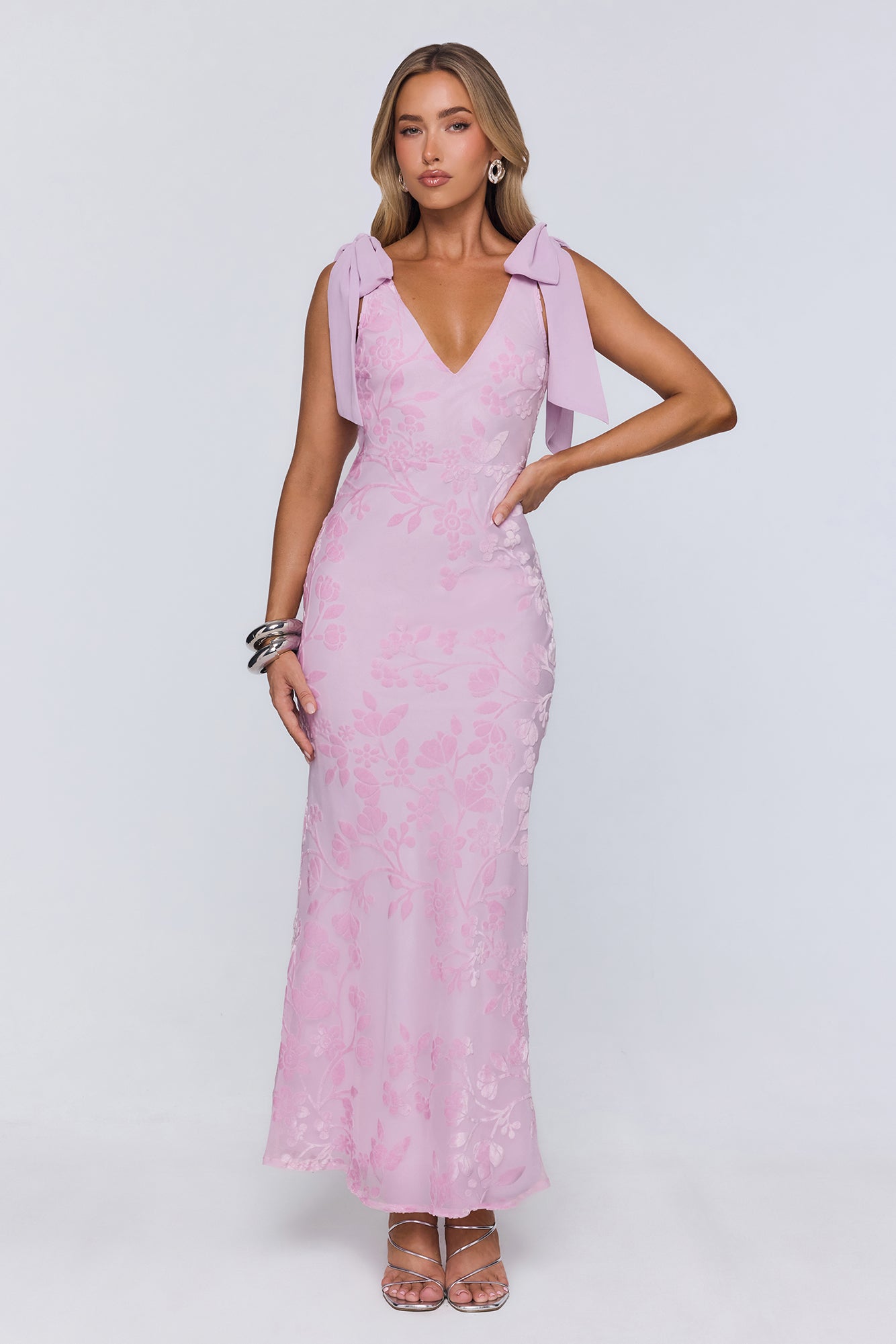 Moment Is Yours Maxi Dress Pink