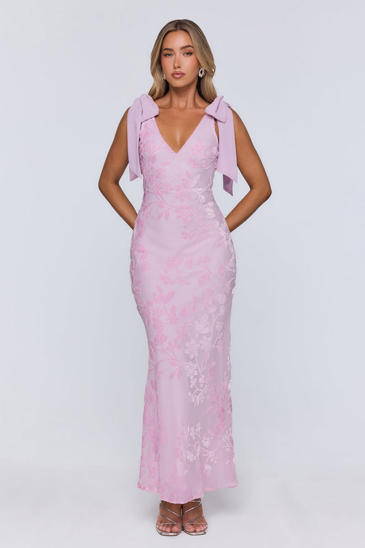 Moment Is Yours Maxi Dress Pink