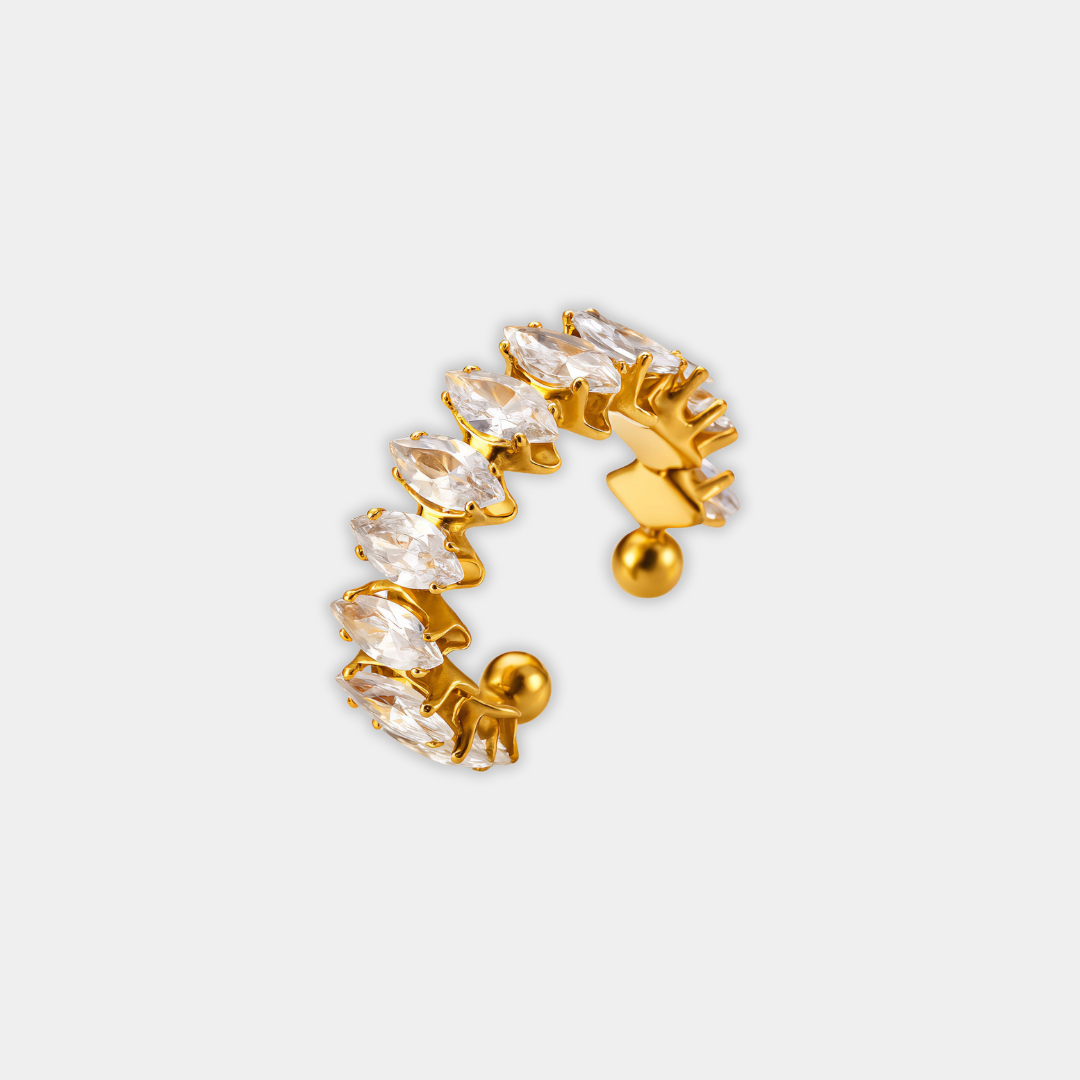 Ella Crystal Wrap Ring