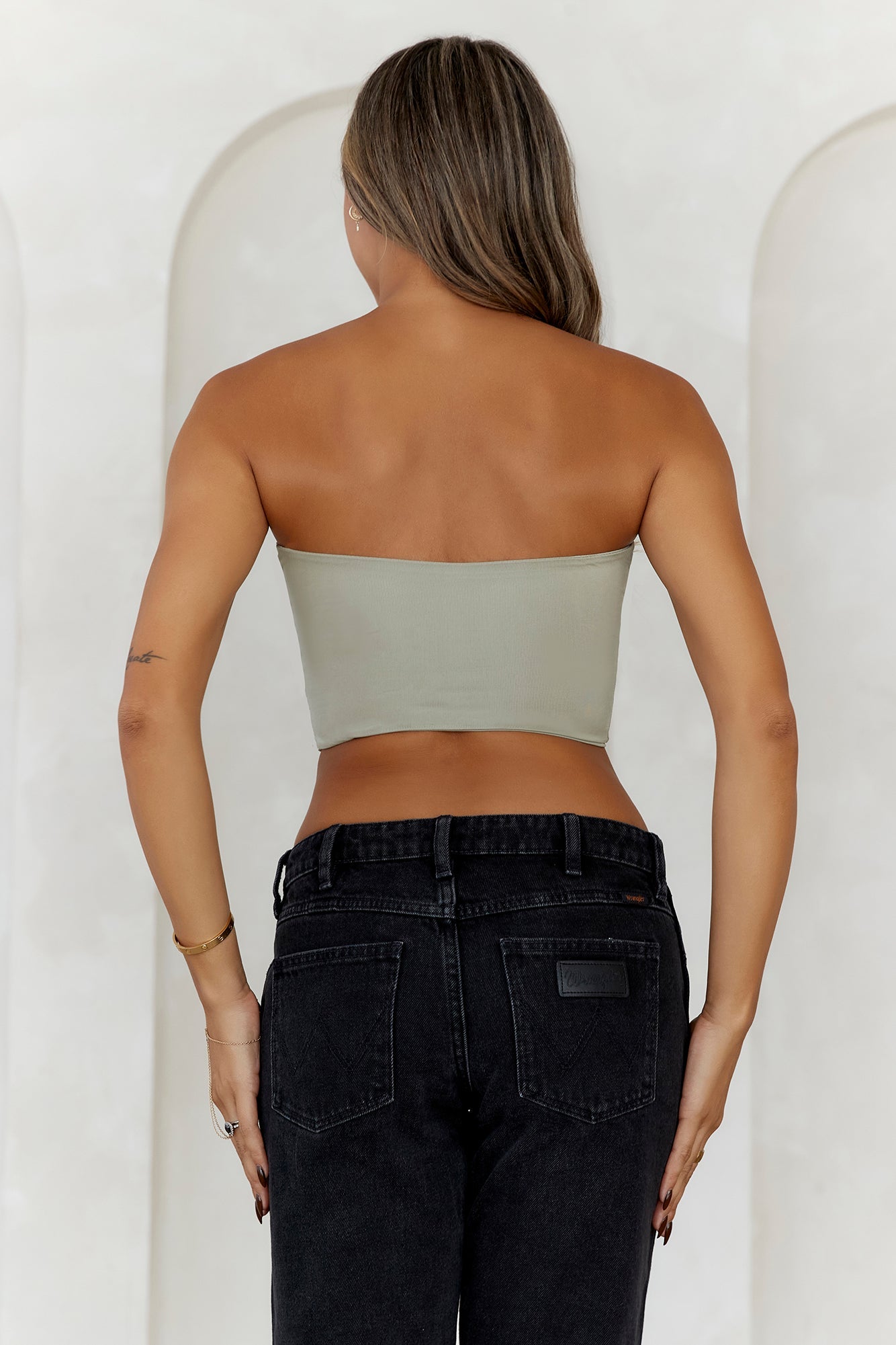 BASE  Mix And Match Bandeau Sage