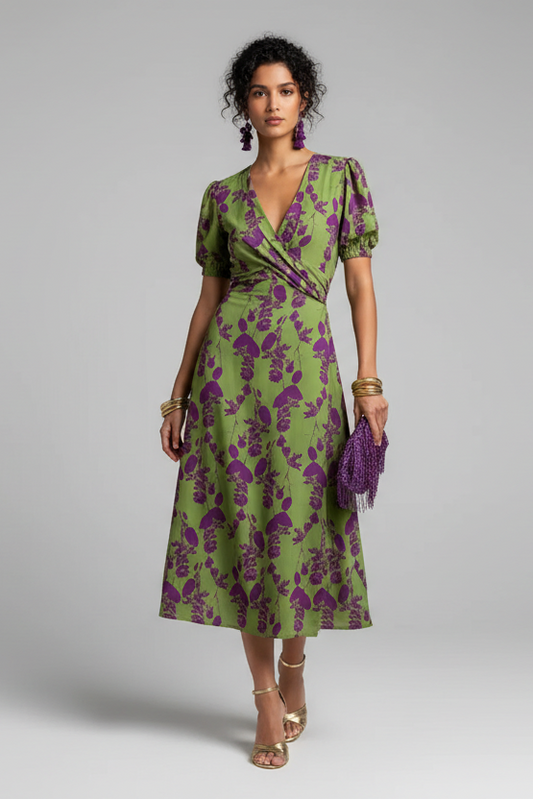 Danielle - Floral Midi Dress