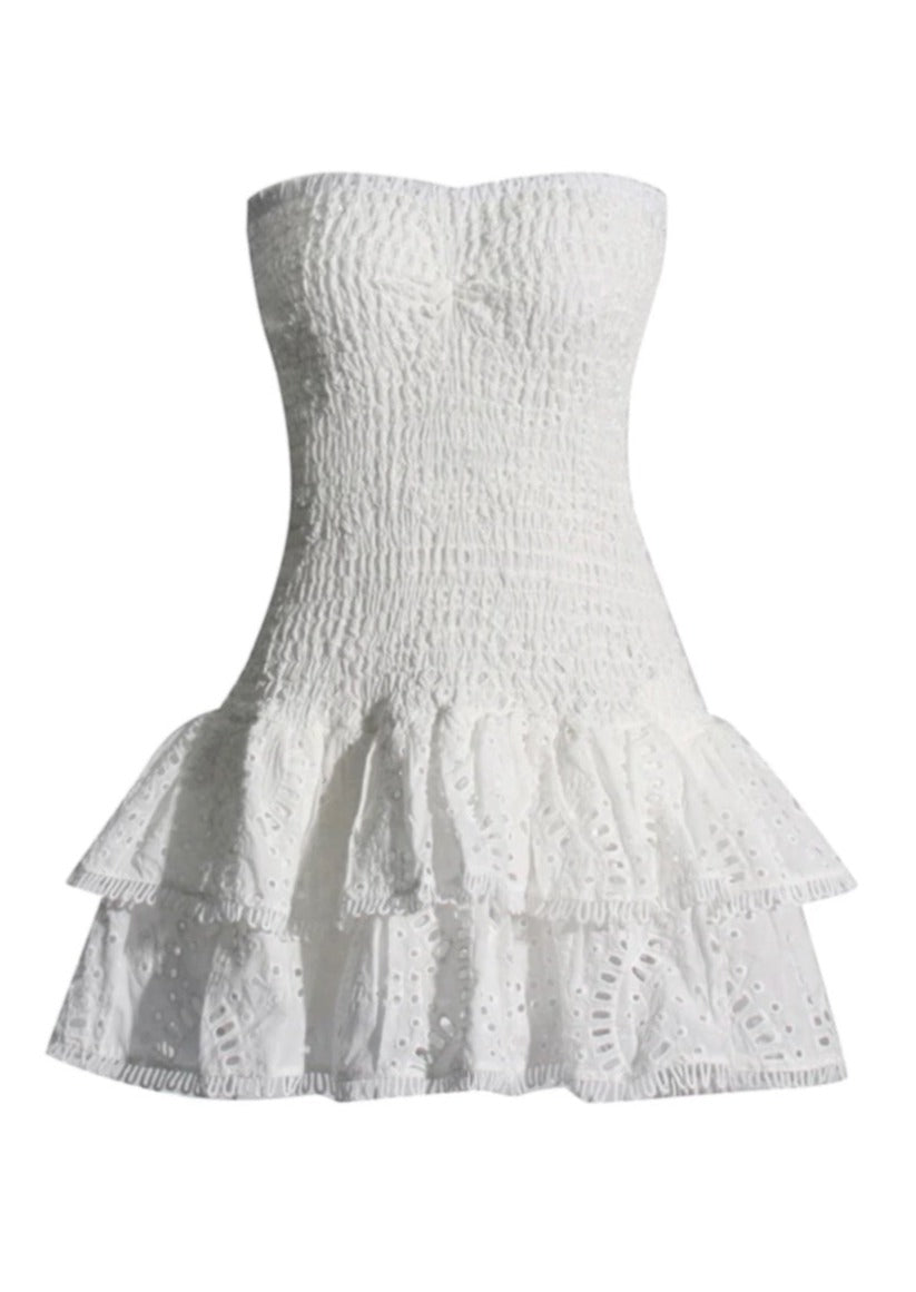 Victoria | Strapless Mini Dress