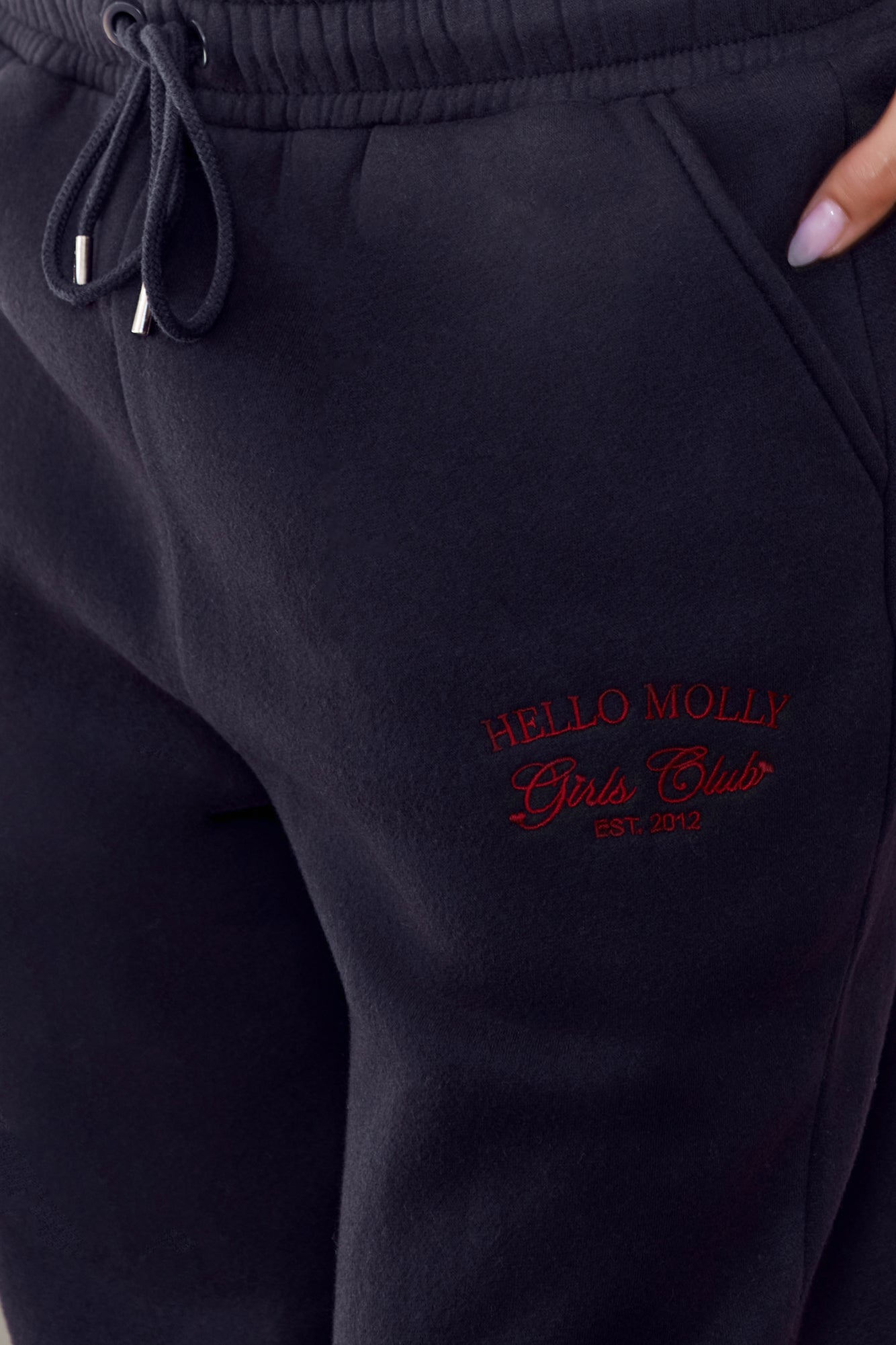 BASE Girls Club Cuffed Sweatpants Navy