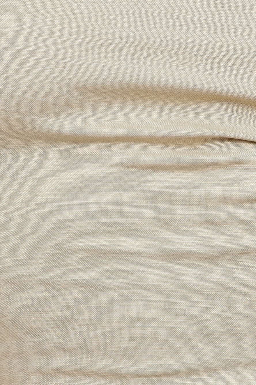 LIONESS Avaris Tie Top Wheat
