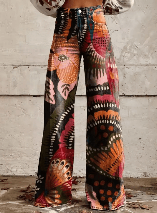 Evadne - Boho Vintage Pants