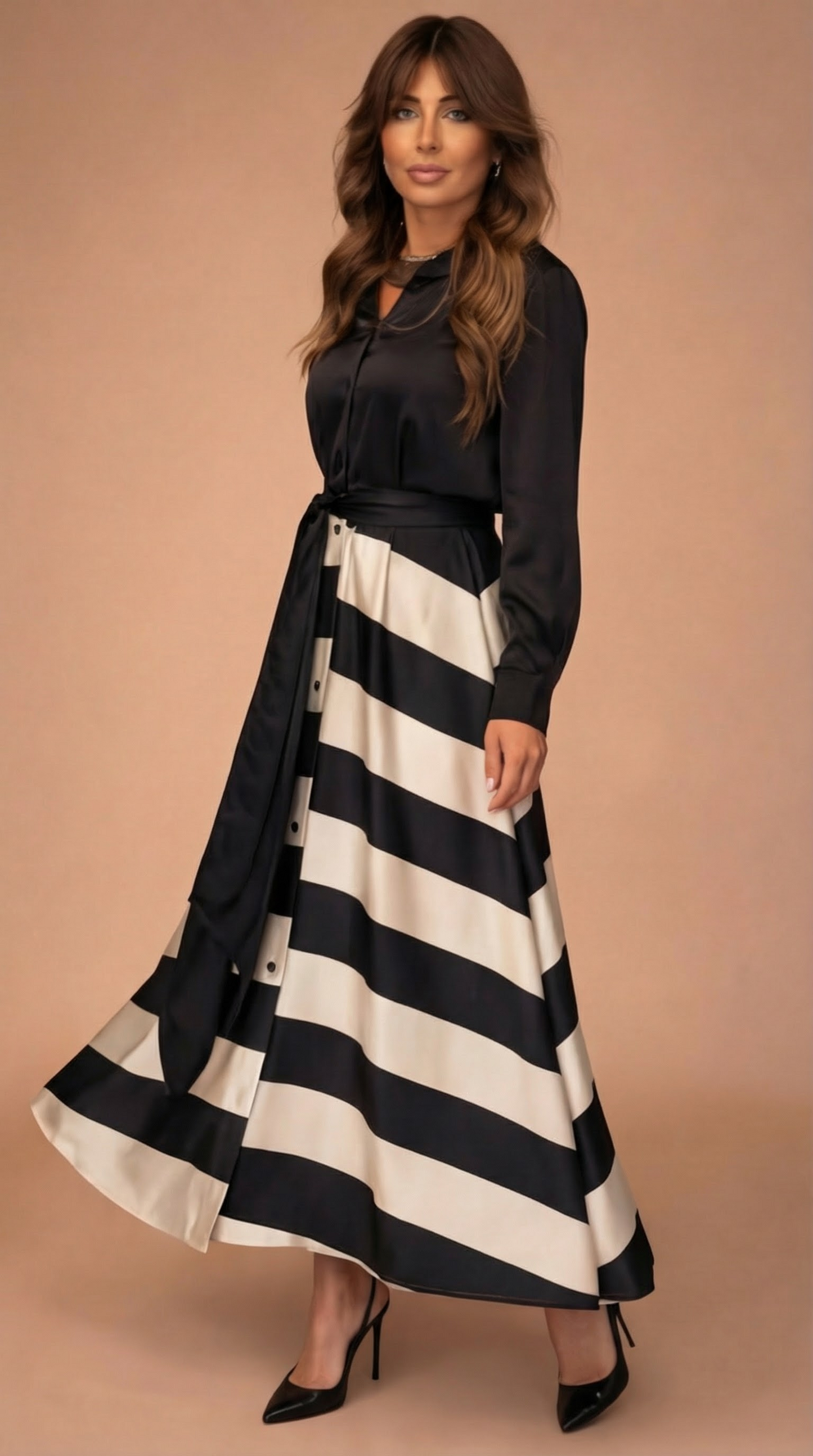 Nancy | Elegant Bow Detail