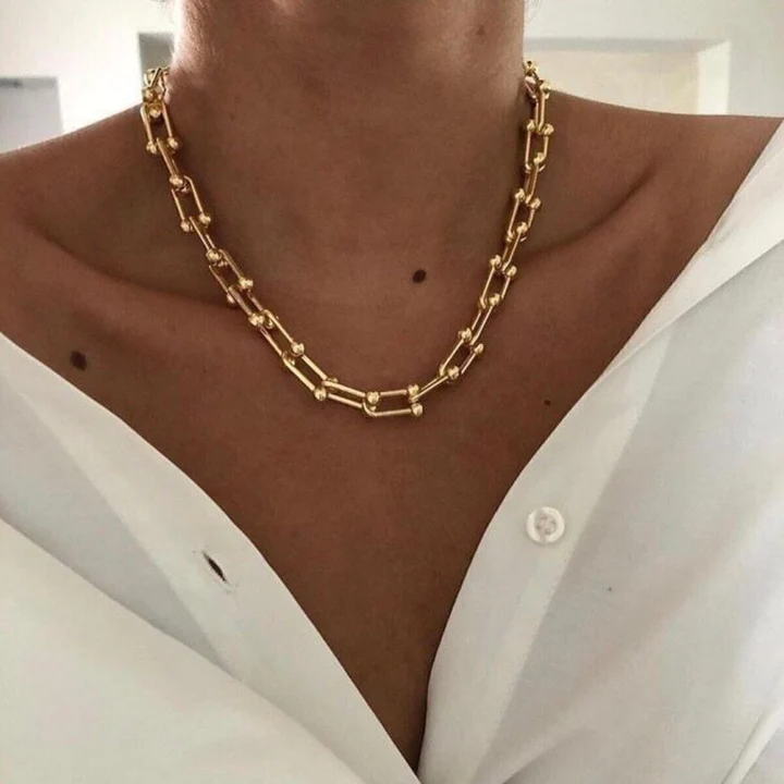 Alexandra Gold Necklace
