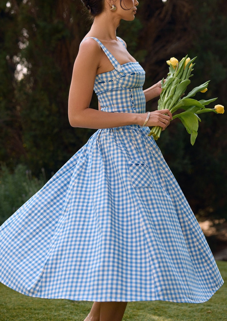 Ariana | Sleeveless Midi Sundress